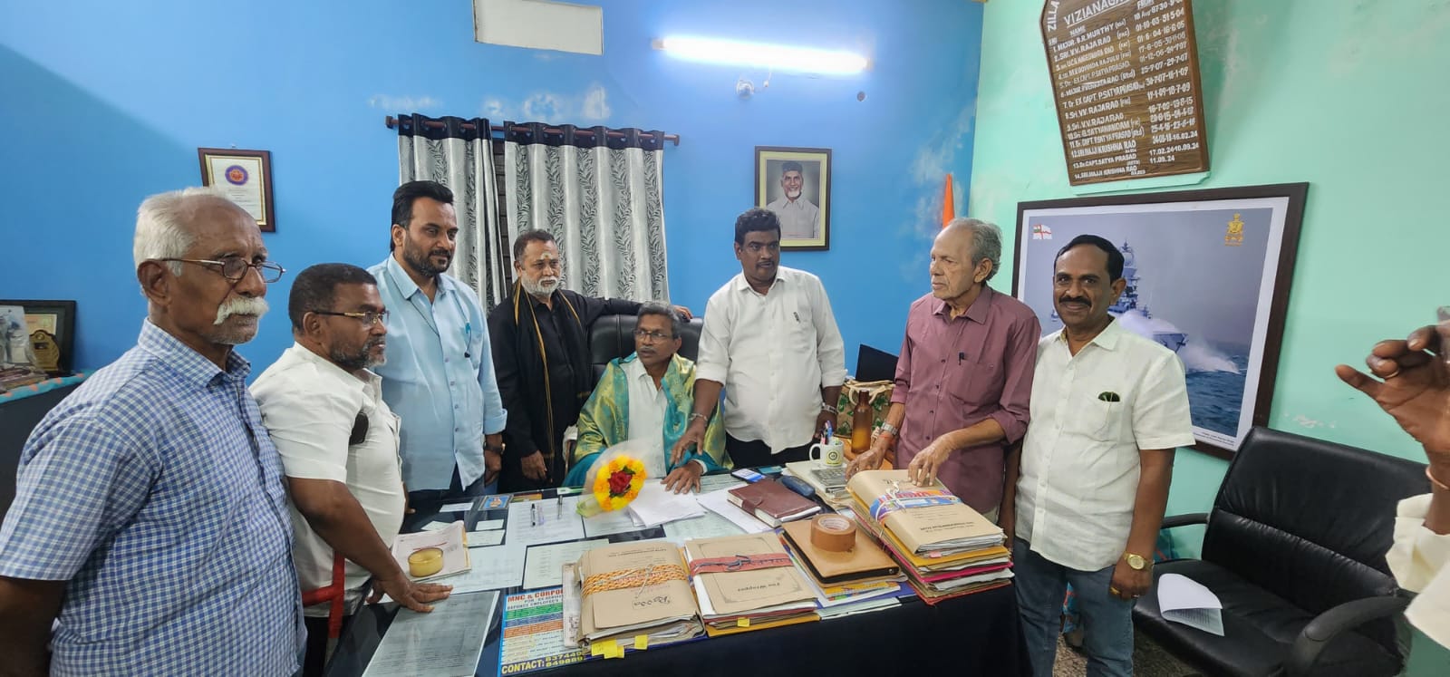 ఉమ్మడి జిల్లా సైనిక సంక్షేమ అధికారిగా మజ్జి కృష్ణారావు